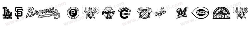 MLB Tuscan Regular字体转换